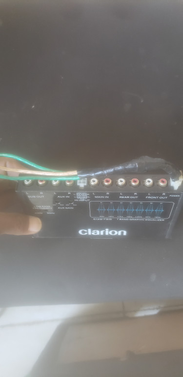 Clarion EQS755 7 BAND EQUALIZER