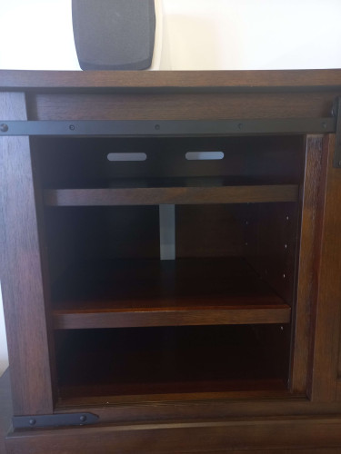 Wood Book Shelves/TV Stand