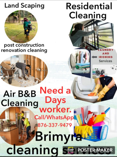 Do You Need A Days Worker To Clean