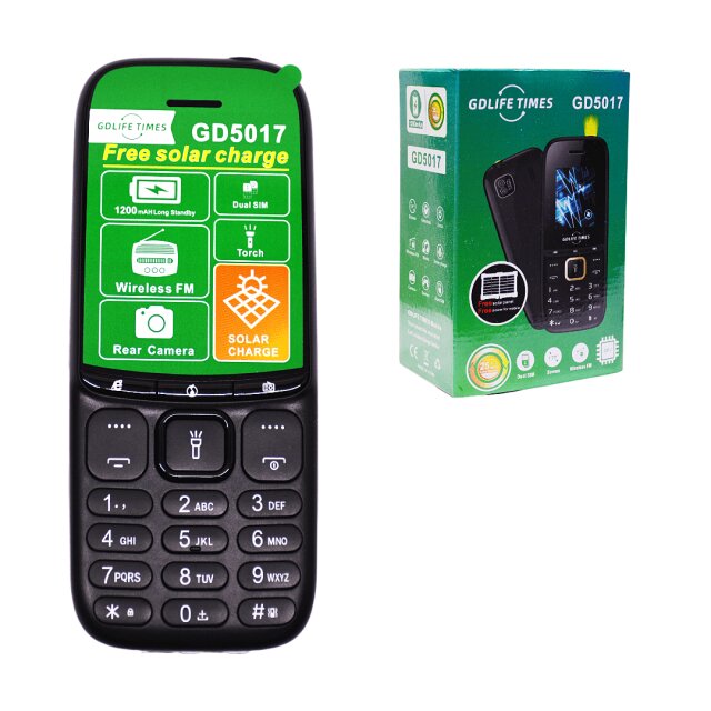 GD-5017 Dual Sim Mobile Phone With Fm Radio,Camera