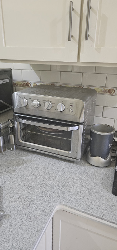 MIGRATE SALE Silver Air Fryer Toaster Oven Combo