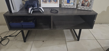 MIGRATE SALE Grey Elegant Open Tv Stand