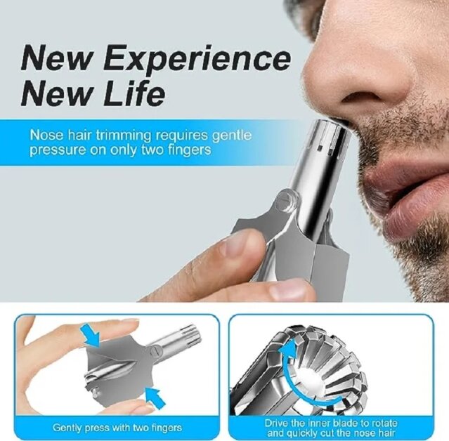 Nose Hair Trimmer For Men/Women (Manual)