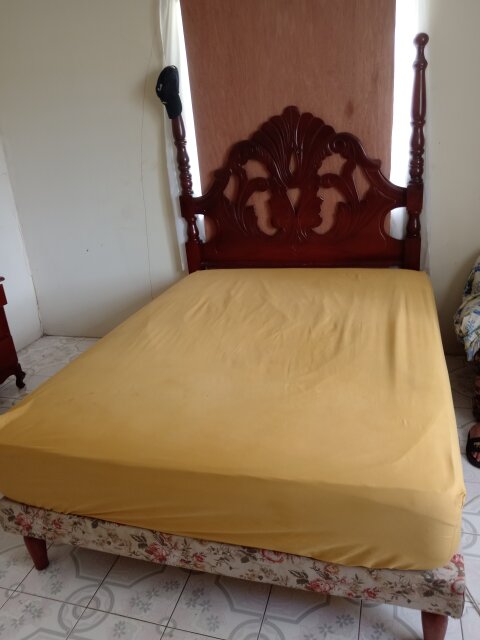 Bed With Headboard & Thick Quality Mattress