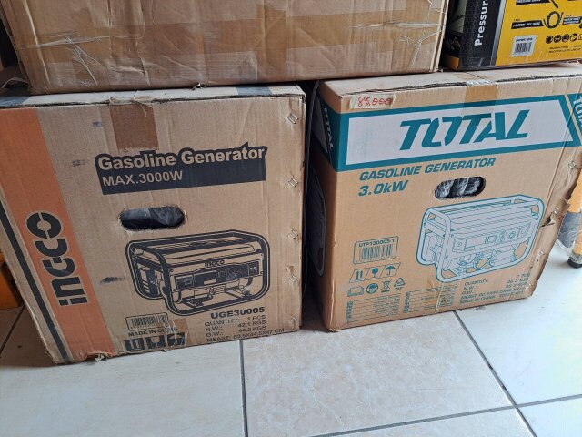 Gasoline Generators 3000w (Ingco And Total)
