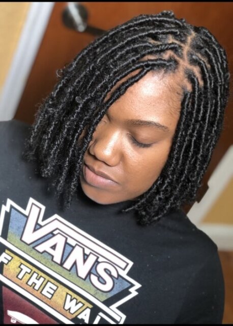Two Strand Invisible Locs