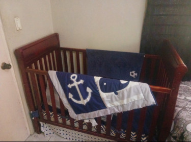 Used Crib Mattress Included 