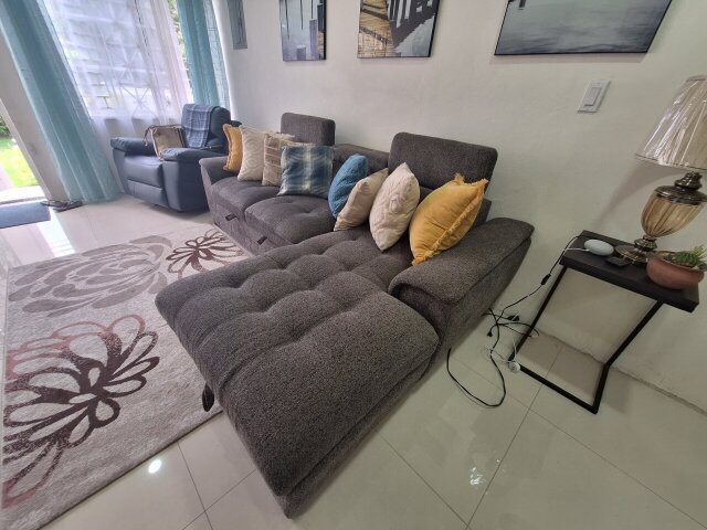 L-shape Expandable Sofa - With Storage