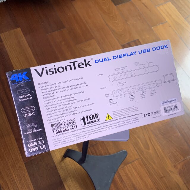 Visiontek Dual Display USB Dock