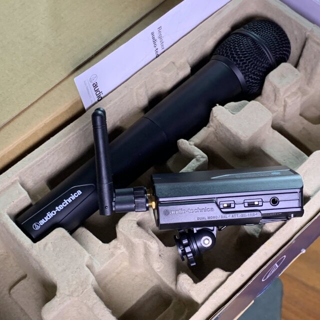 AudioTechnica Portable Wireless Mic System