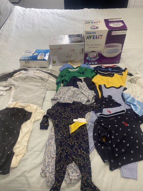 Baby Clothes And Other Baby Items