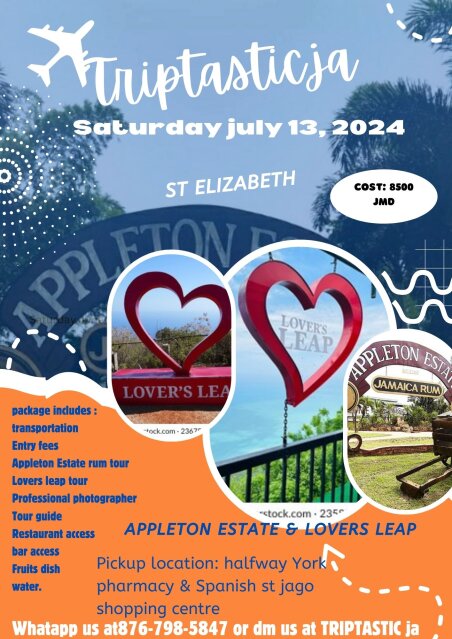 Appleton Estate Rum Tour & Lovers Leap