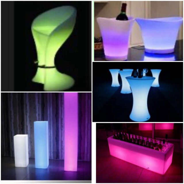 Light Up Tables And Chairs