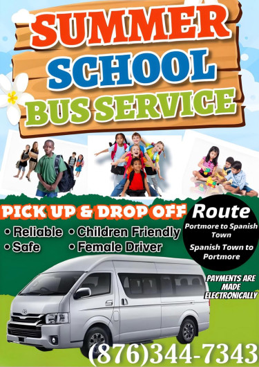 Summer School Bus Pick Up 