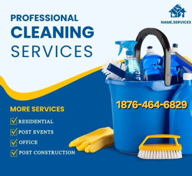  Cleaning Service For Residential And Commercial