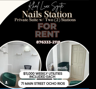 Nails Station For Rent