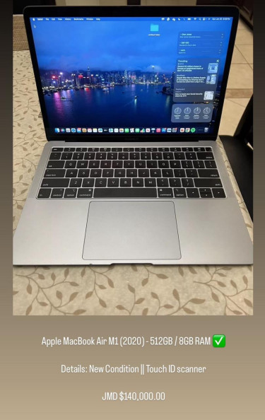 Apple MacBook Air M1 (2020) - 512 GB / 8 GB RAM