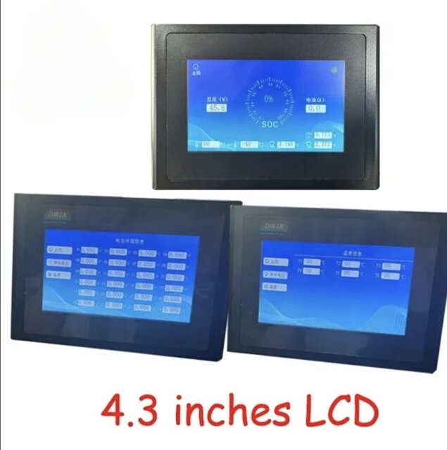 Battery BMS With 4.3inch LCD