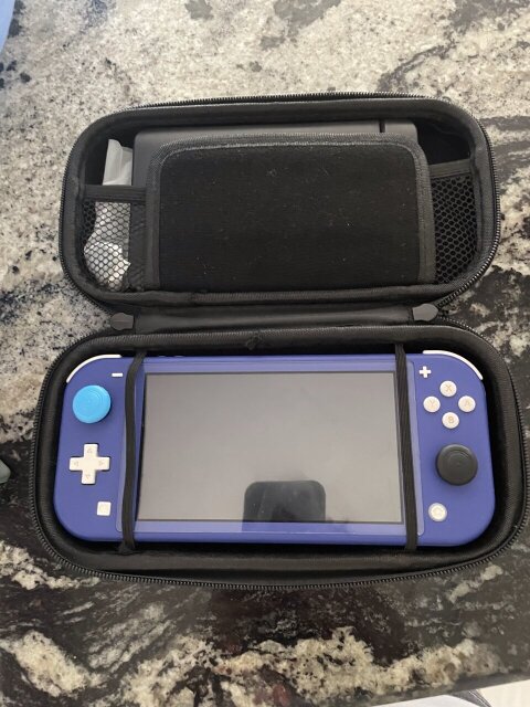 Nintendo Switch Lite With Case And Comes With Game