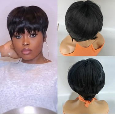Short Pixie Cut Wig (free Gift Including)
