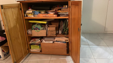Storage Cabinet Book Shelve