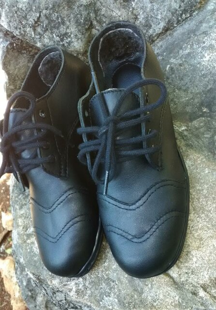 Genuine Leather School Shoes