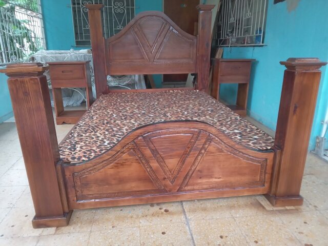 Double Bed Head Board And Footboard