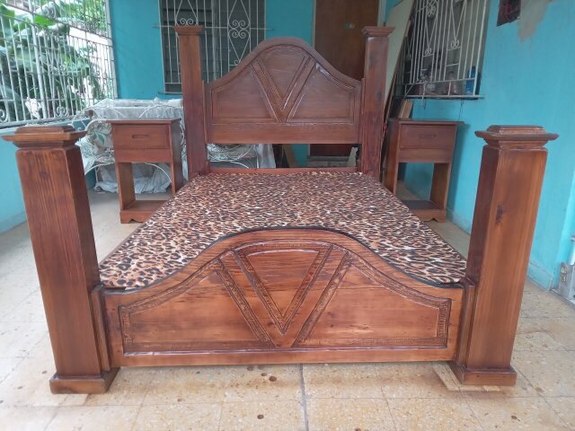 Double Bed Head Board And Footboard