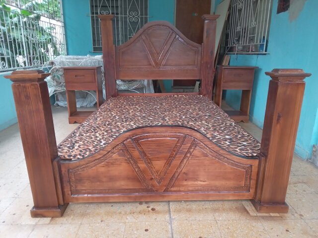 Double Bed Head Board And Footboard