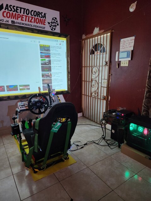 Moza Simmracing Set Up