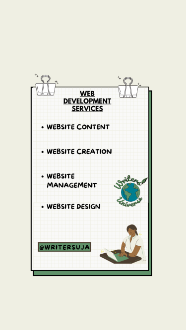 Writing, Web Design & Assignment Services