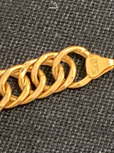 For Sale 21K Saudi Gold Bracelet 