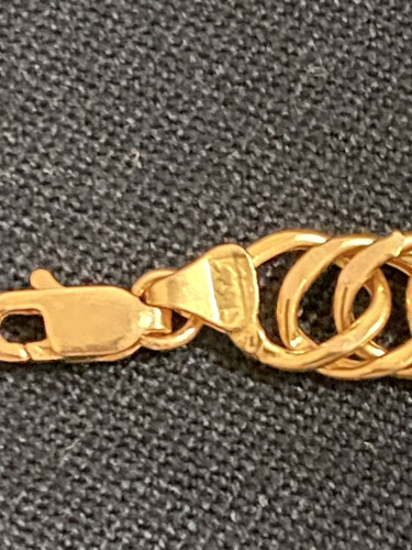 For Sale 21K Saudi Gold Bracelet 