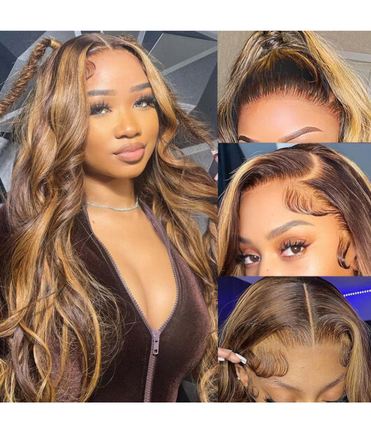 26 Inch Ombré Lace Front Wig