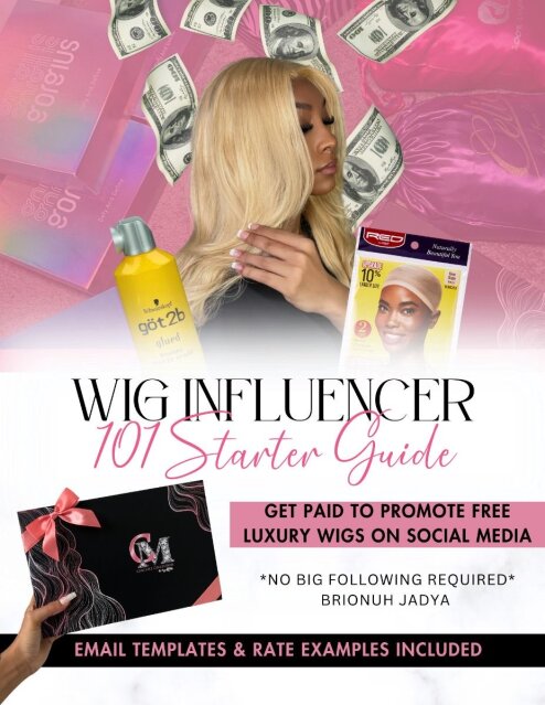 WIG INFLUENCER GUIDE