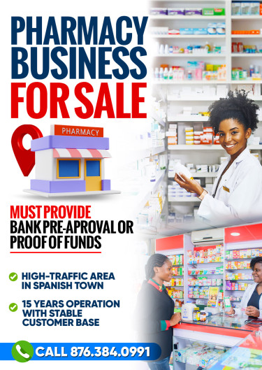 Pharmacy Business For Sale