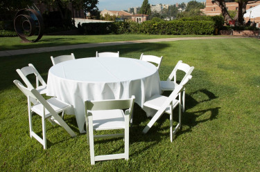 White Folding Chairs For Events 