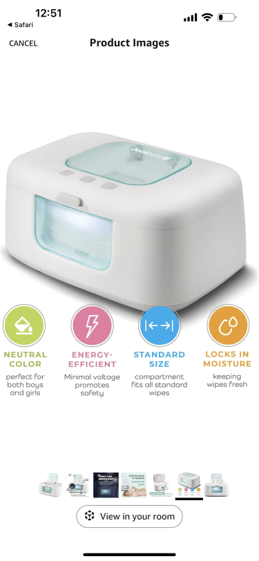 Baby Wipes Warmer 