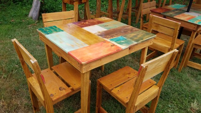 Modern Rustic Tables