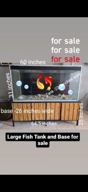 Fish Tank And Base