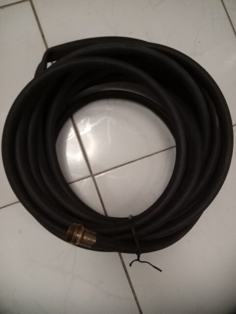 Garden Soaker Hose, Black 50 Ft