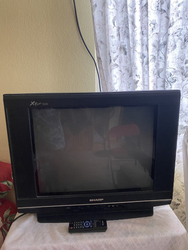 Sharp Flat Slim Television For Sale (has Back)