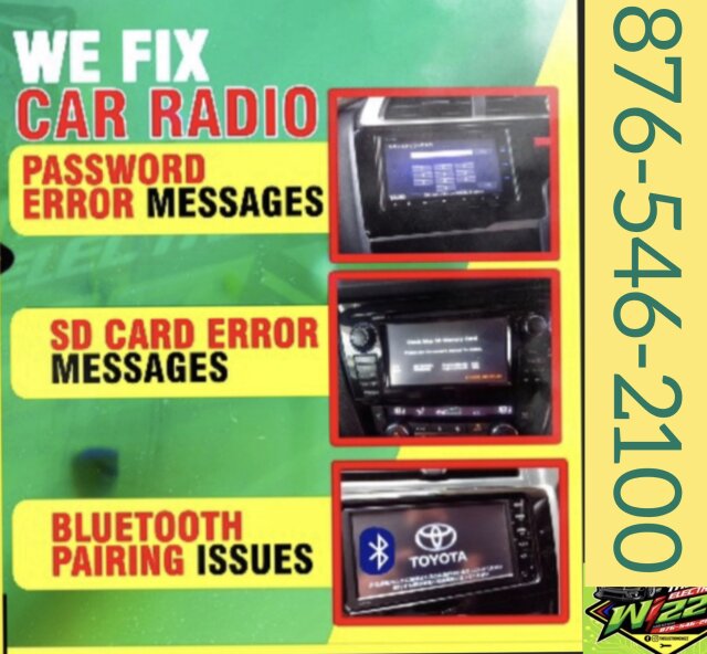 Car Radio Unlocking And Programming