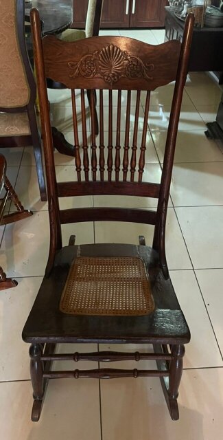 Lovely Antique Mahogany Rocking Chair