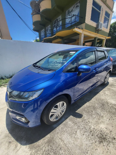 2018 Blue Honda Fit