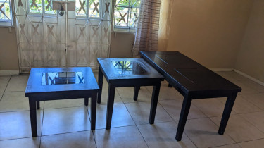 3 Pieces Living Room Table Set