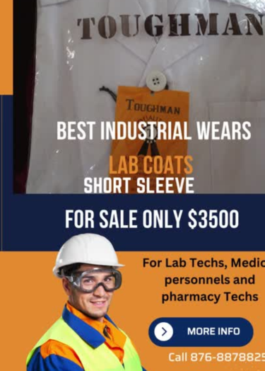 Toughman Brand Lab Coats For Sale