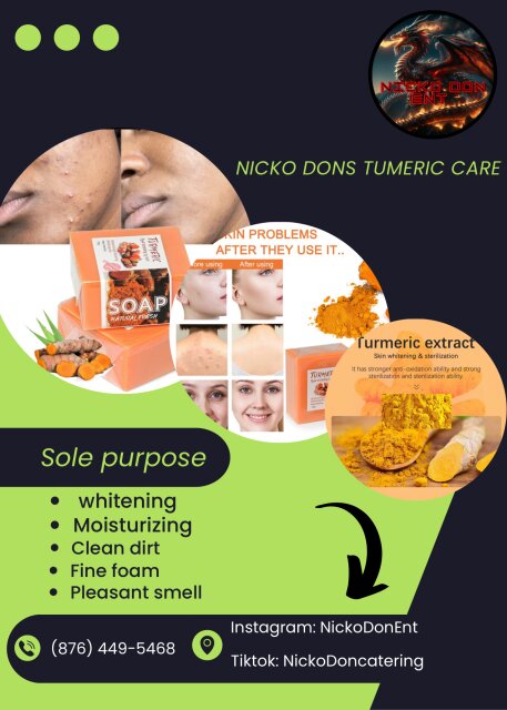 Tumeric Soap