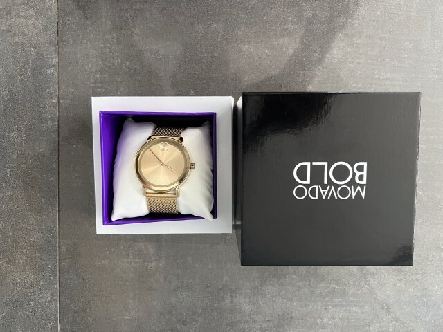 Movado Bold Men’s Watch Gold