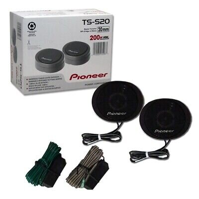 3/4” 200W CAR AUDIO DOME TWEETER SPEAKER